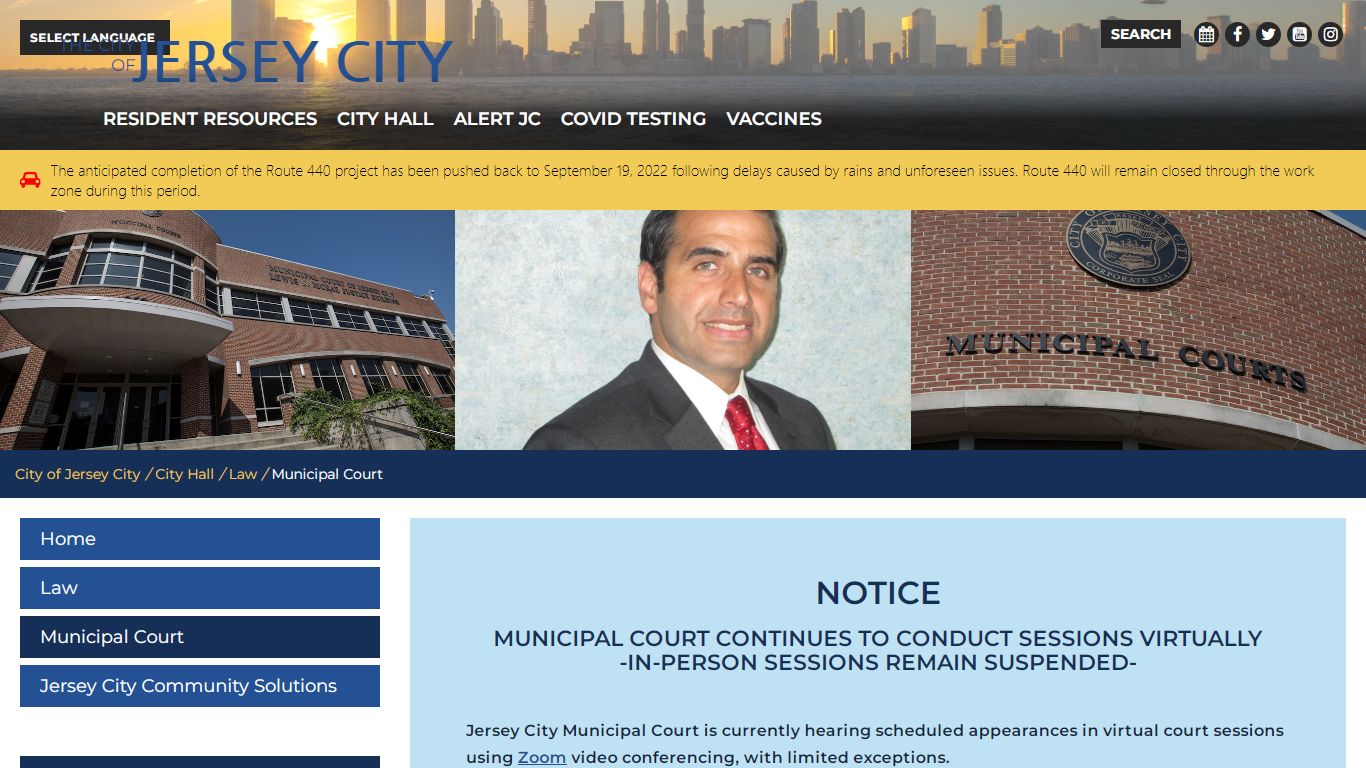 Municipal Court - City of Jersey City - Jersey City, New Jersey